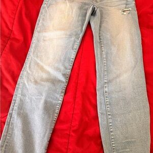 American Eagle Outfitters Light Blue Straight Leg Jeans